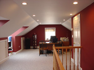 attic remodeling by Advantage Remodeling is a fully licensed and insured general contracting company of Arlington Massachusetts 