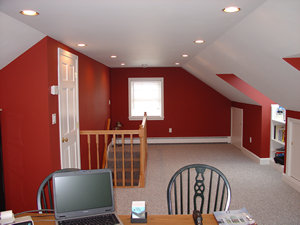 attic remodeling by Advantage Remodeling is a fully licensed and insured general contracting company of Arlington Massachusetts 