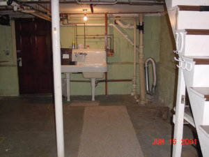 before basement remodeled by Advantage Remodeling is a fully licensed and insured general contracting company from Arlington, MA