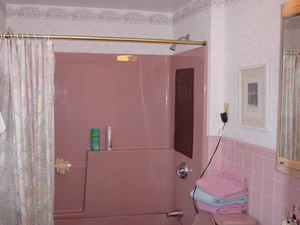 before bathroom remodeling by Advantage Remodeling of Arlington MA