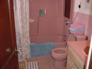 before bathroom remodeling by Advantage Remodeling of Arlington MA