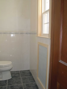 bathroom remodeled by Advantage Remodeling of Arlington MA