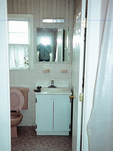before bathroom remodeling by Advantage Remodeling of Arlington MA