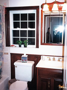 bathroom remodeled by Advantage Remodeling of Arlington MA