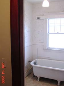 before bathroom remodeling by Advantage Remodeling of Arlington MA