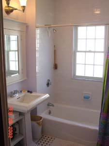 bathroom remodeled by Advantage Remodeling of Arlington MA