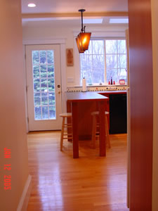after kitchen renovation by Advantage Remodeling of Arlington MA