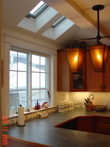after kitchen renovation by Advantage Remodeling of Arlington MA