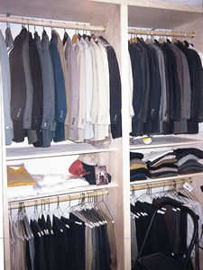 closet remodeled by Advantage Remodeling of Arlington MA