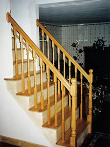 staircase by Advantage Remodeling of Arlington MA