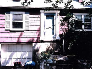 porch before being remodeled by Advantage Remodeling of Arlington, MA