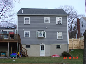 second level added on by Advantage Remodeling of Arlington, Massachusetts