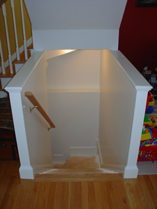 interior photos of second levels added onto homes by Advantage Remodeling of Arlington, Massachusetts