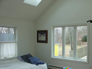 interior photos of second levels added onto homes by Advantage Remodeling of Arlington, Massachusetts