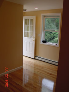 interior photos of second levels added onto homes by Advantage Remodeling of Arlington, Massachusetts