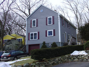 second level added on by Advantage Remodeling of Arlington, Massachusetts
